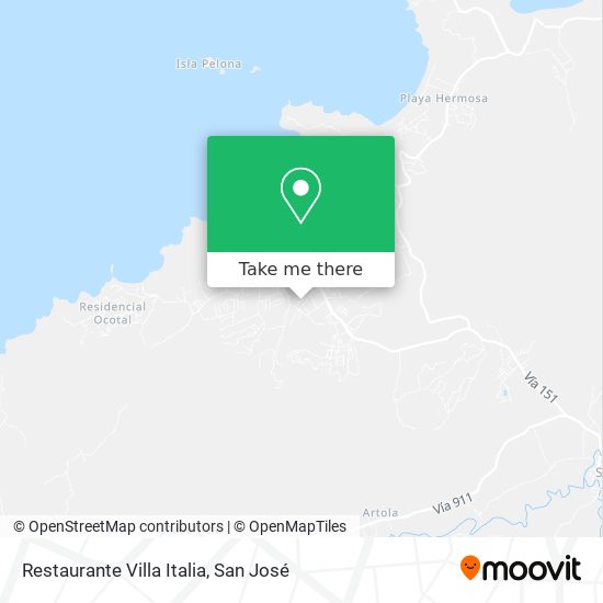 Restaurante Villa Italia map