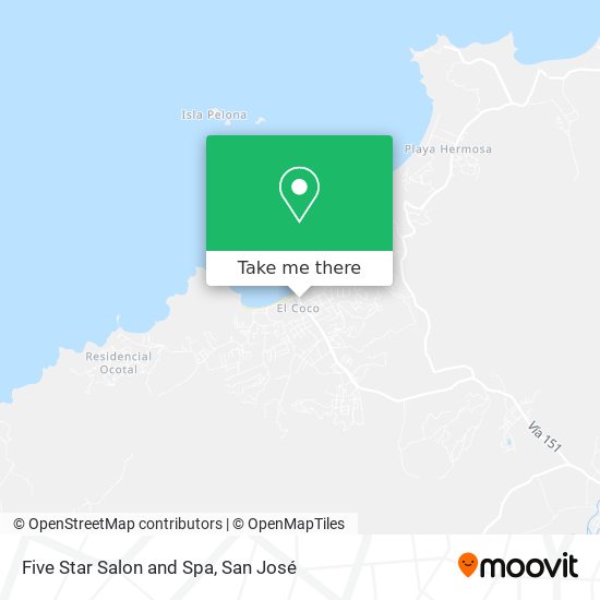 Five Star Salon and Spa map