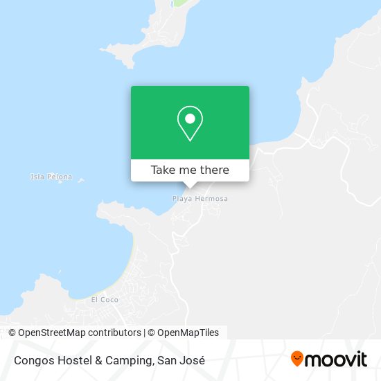 Congos Hostel & Camping map