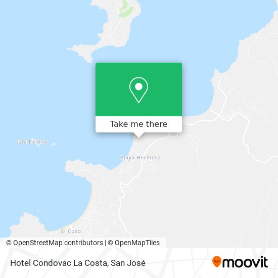 Mapa de Hotel Condovac La Costa