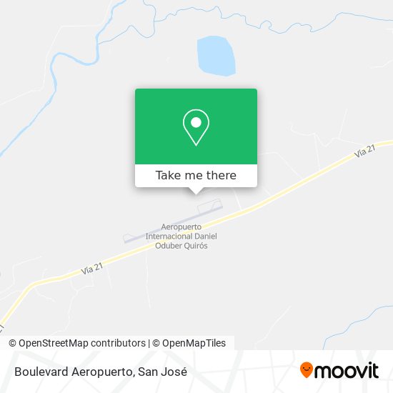 Mapa de Boulevard Aeropuerto