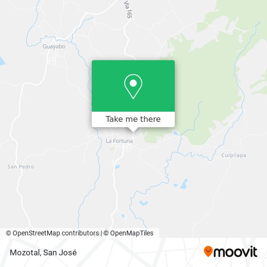 Mozotal map