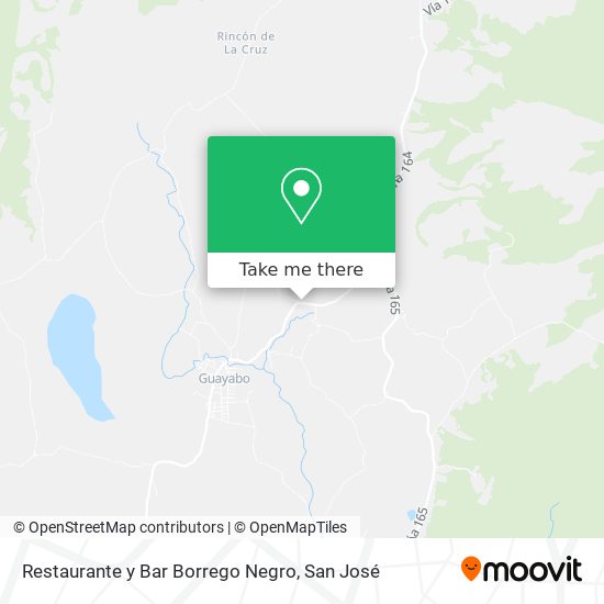 Restaurante y Bar Borrego Negro map