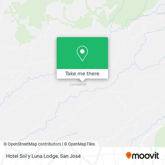 Hotel Sol y Luna Lodge map