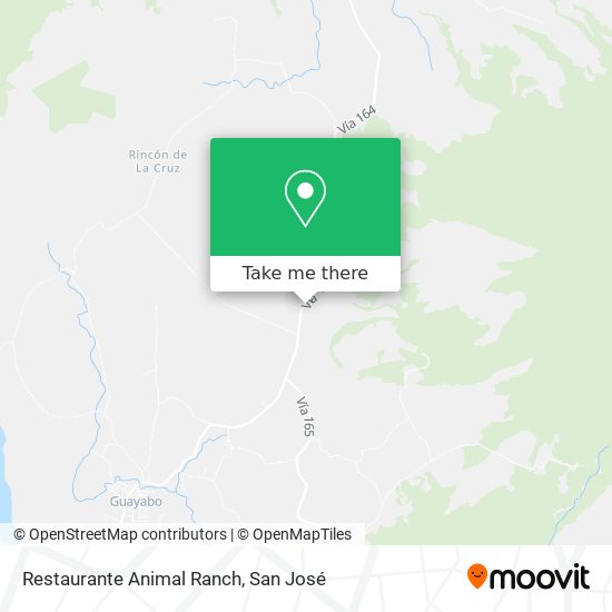 Restaurante Animal Ranch map