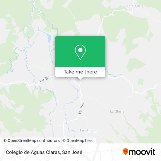 Mapa de Colegio de Aguas Claras