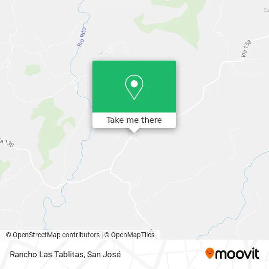 Rancho Las Tablitas map
