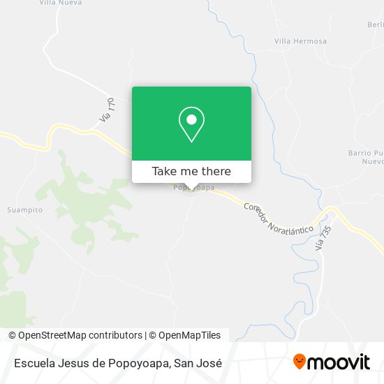 Escuela Jesus de Popoyoapa map
