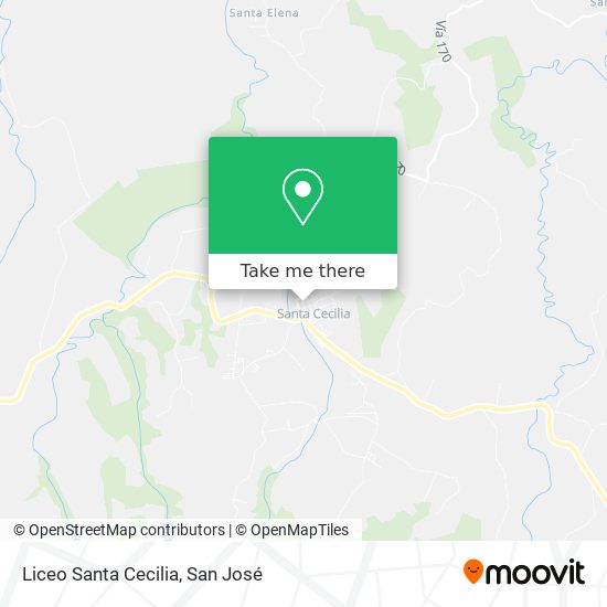 Mapa de Liceo Santa Cecilia