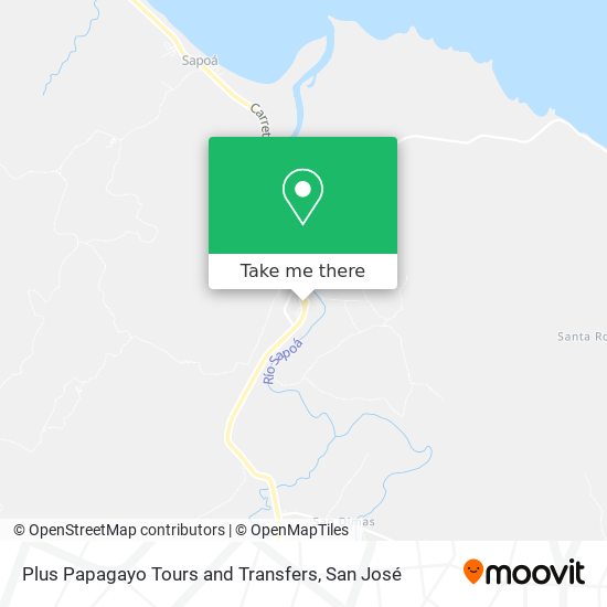 Mapa de Plus Papagayo Tours and Transfers