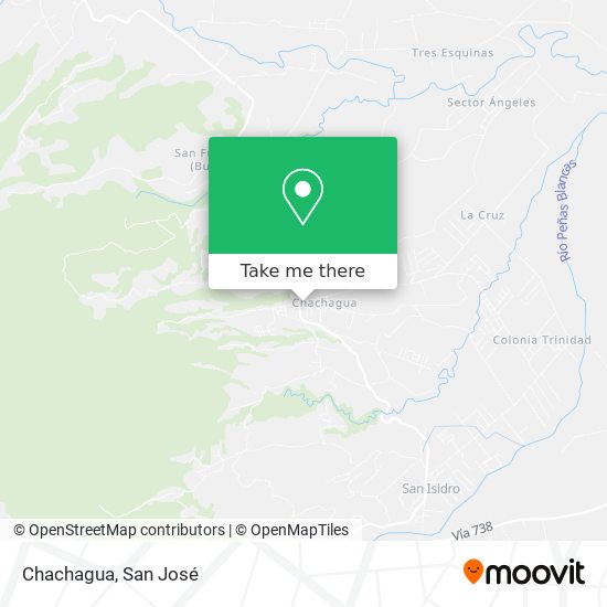 Chachagua map