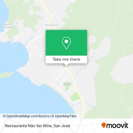 Restaurante Não Sei Wine map