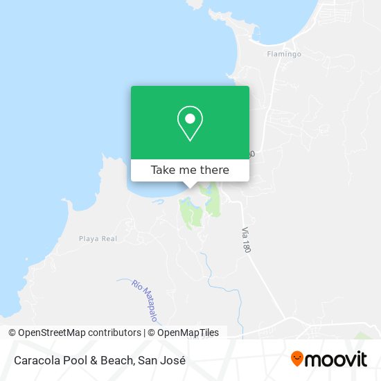 Mapa de Caracola Pool & Beach