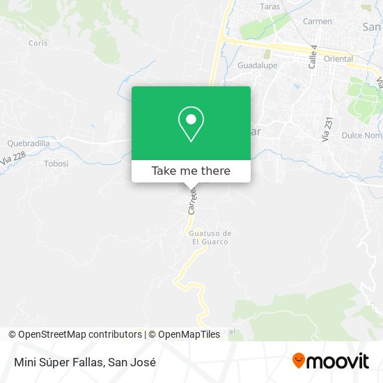 Mini Súper Fallas map