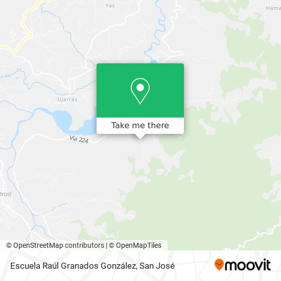 Escuela Raúl Granados González map