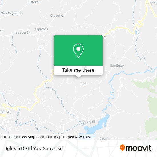 Mapa de Iglesia De El Yas
