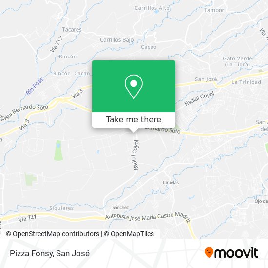 Pizza Fonsy map