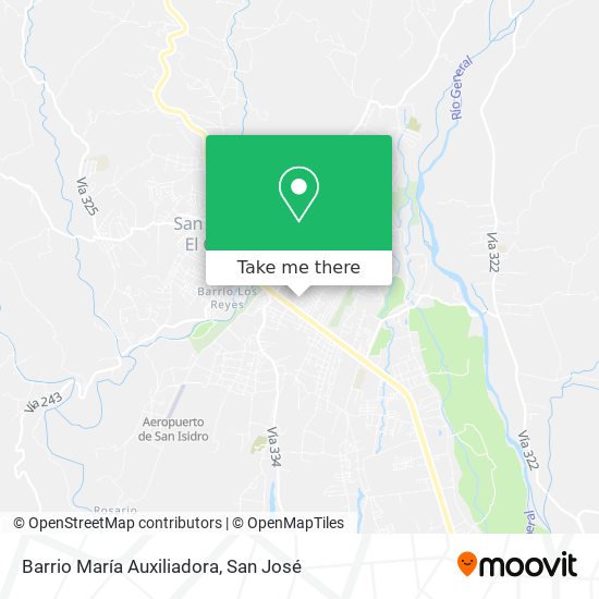 Mapa de Barrio María Auxiliadora