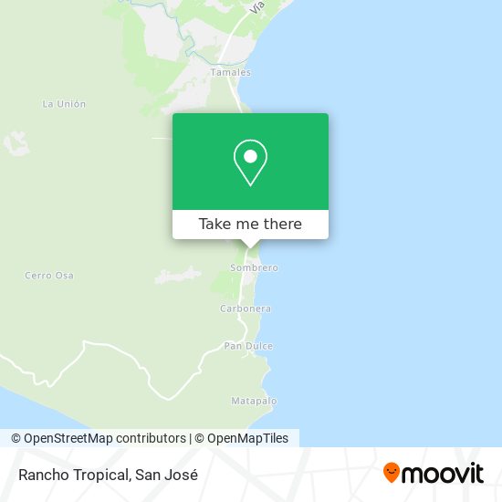 Mapa de Rancho Tropical