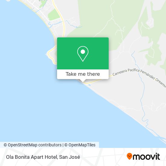 Mapa de Ola Bonita Apart Hotel