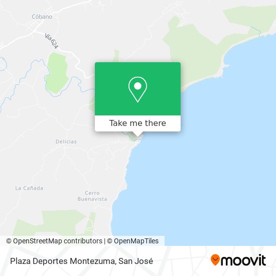 Plaza Deportes Montezuma map