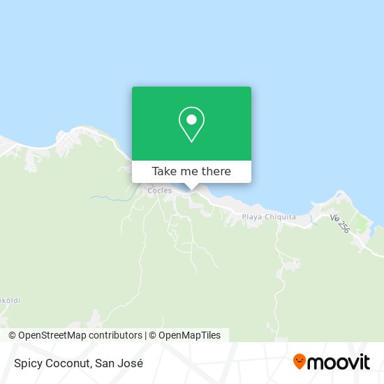 Mapa de Spicy Coconut