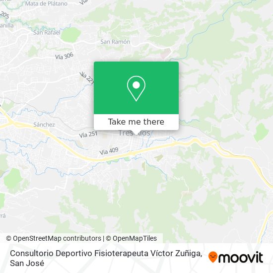 Consultorio Deportivo Fisioterapeuta Víctor Zuñiga map