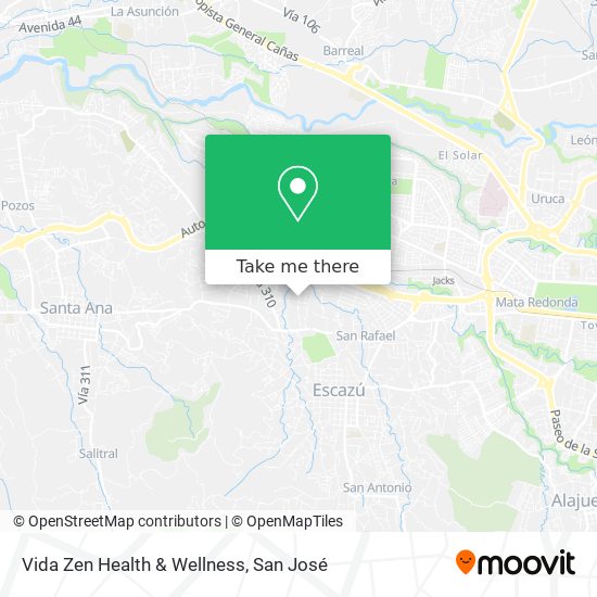 Vida Zen Health & Wellness map
