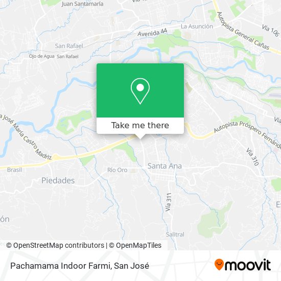Mapa de Pachamama Indoor Farmi