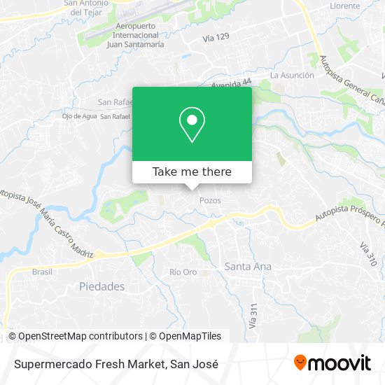 Supermercado Fresh Market map