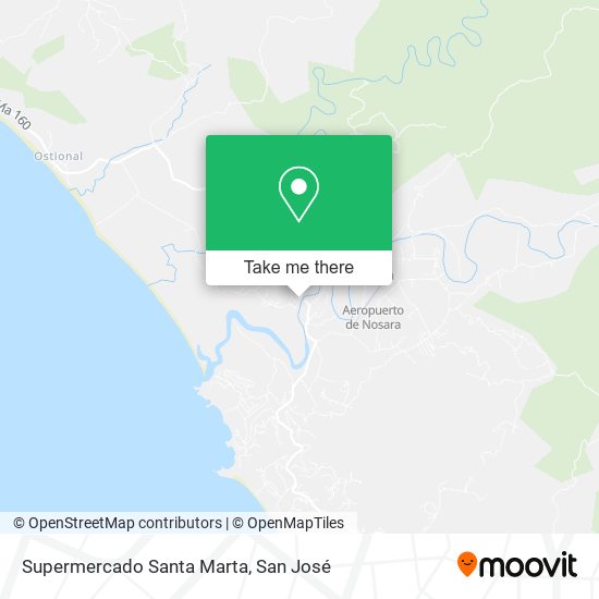 Supermercado Santa Marta map