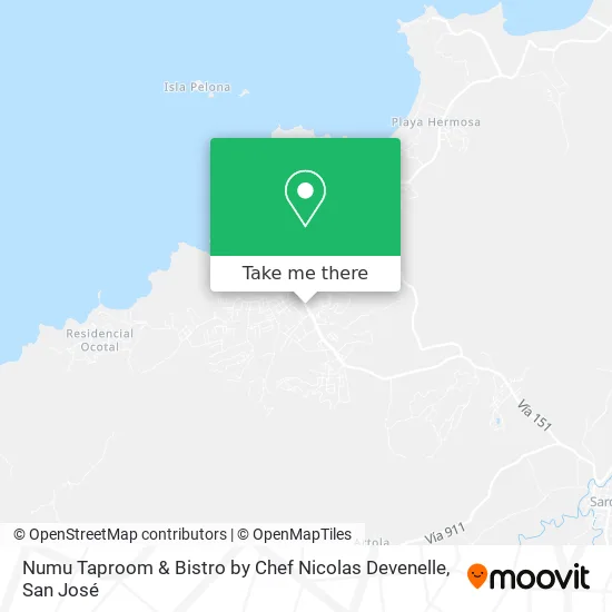 Mapa de Numu Taproom & Bistro by Chef Nicolas Devenelle