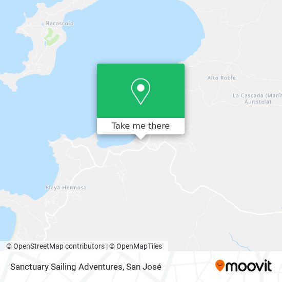 Mapa de Sanctuary Sailing Adventures