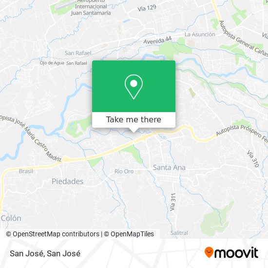 San José map