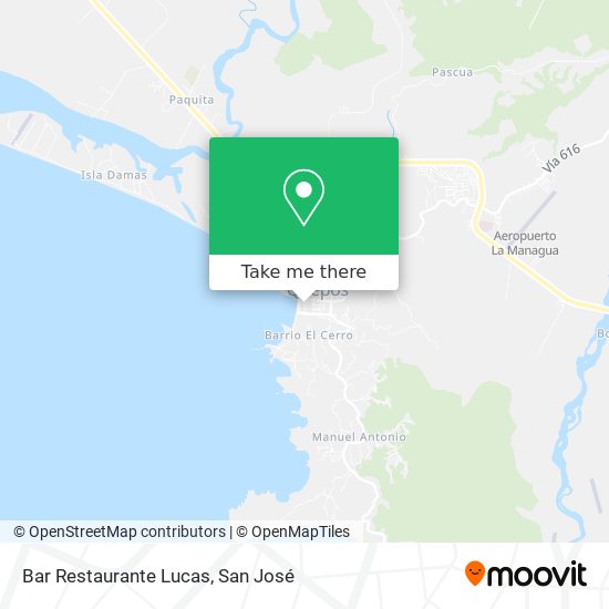 Bar Restaurante Lucas map
