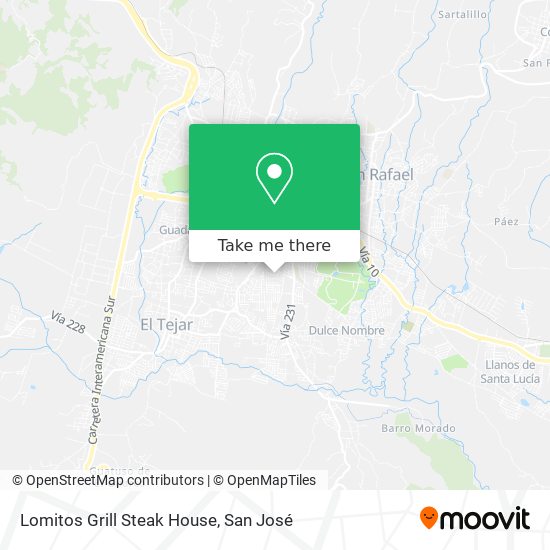 Mapa de Lomitos Grill Steak House