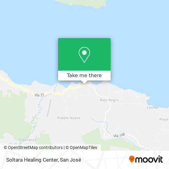 Soltara Healing Center map
