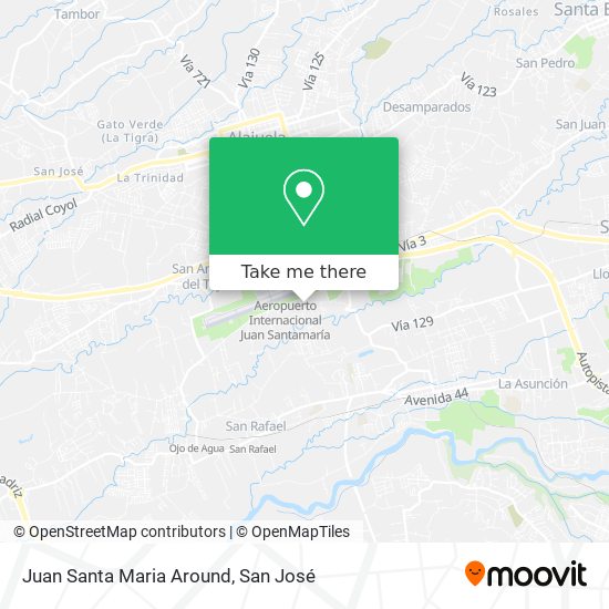 Juan Santa Maria Around map