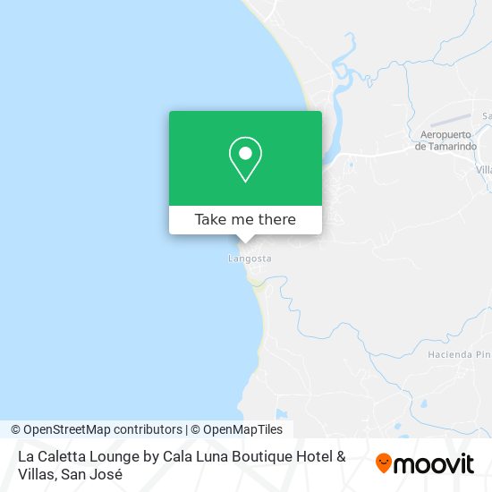 La Caletta Lounge by Cala Luna Boutique Hotel & Villas map