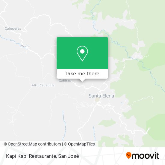 Kapi Kapi Restaurante map