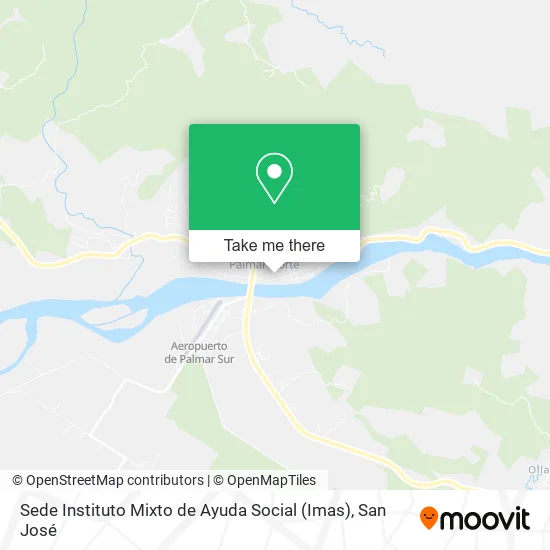Mapa de Sede Instituto Mixto de Ayuda Social (Imas)