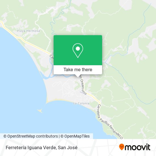 Ferretería Iguana Verde map