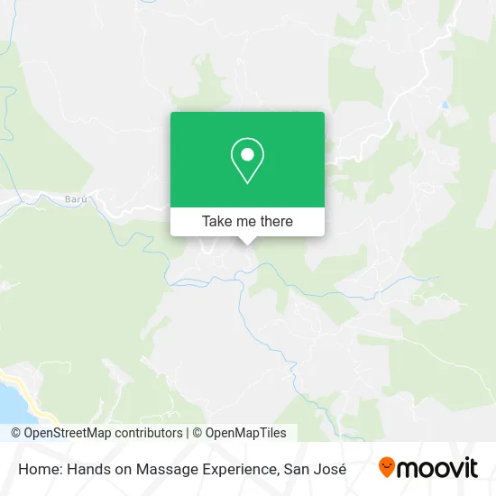 Home: Hands on Massage Experience map