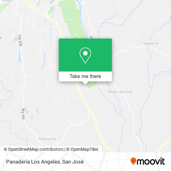 Mapa de Panaderia Los Angeles