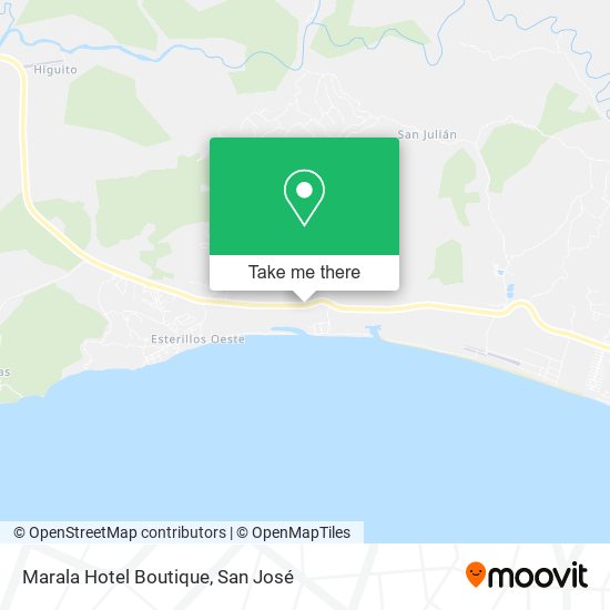 Marala Hotel Boutique map