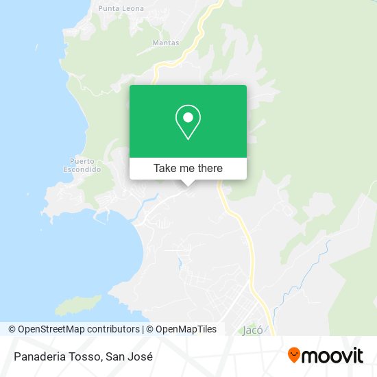 Mapa de Panaderia Tosso