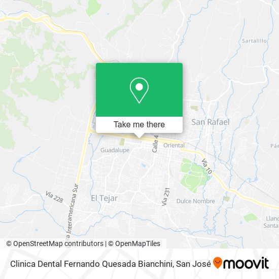 Clinica Dental Fernando Quesada Bianchini map