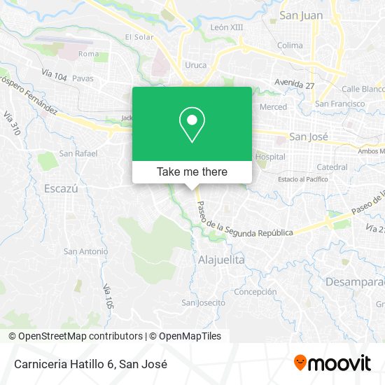 Carniceria Hatillo 6 map