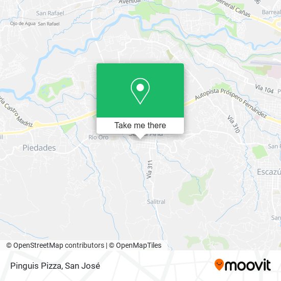 Pinguis Pizza map