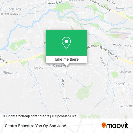Mapa de Centro Ecuestre Yos Oy